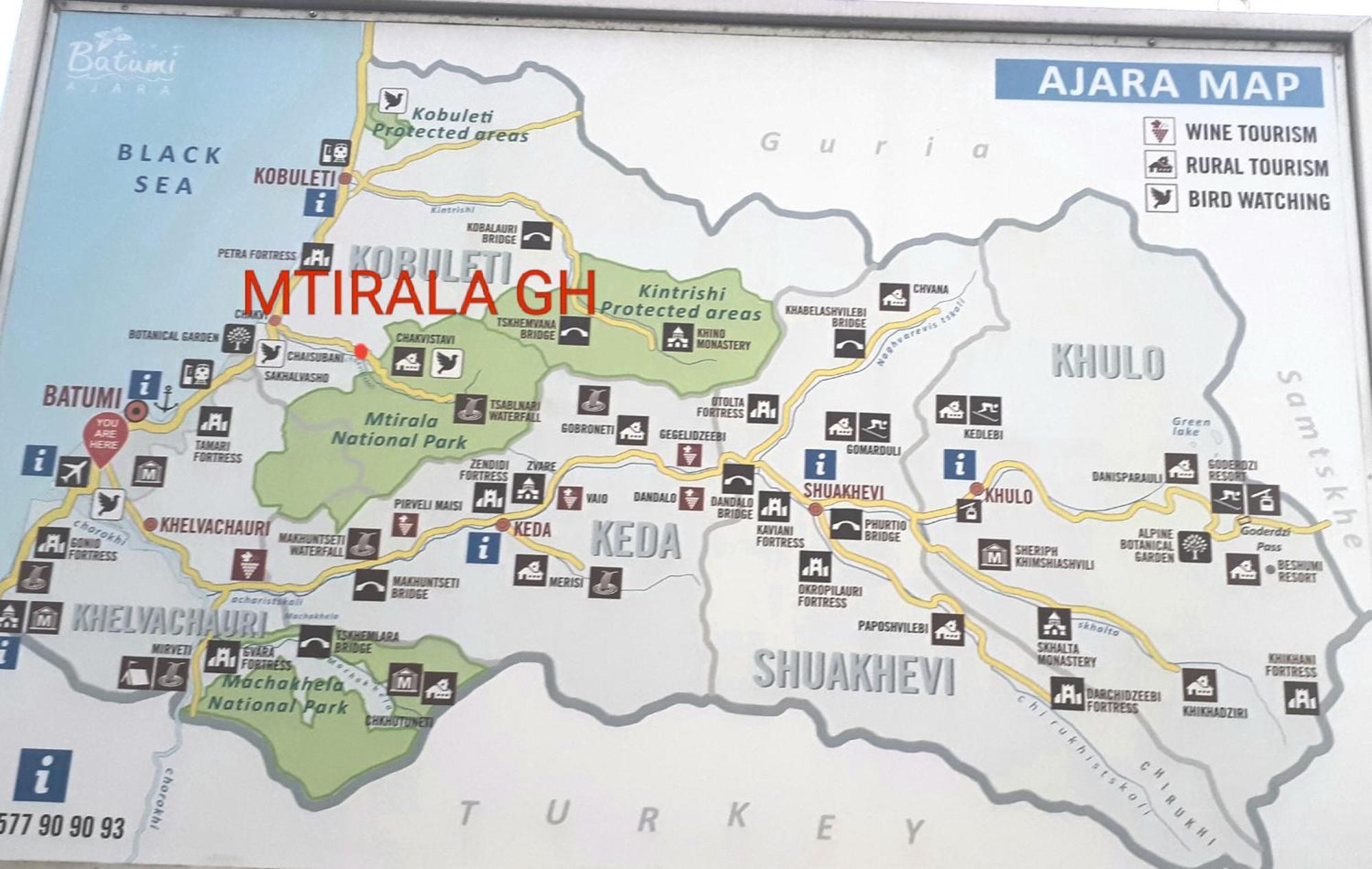 Mtirala House Otel Khala Dış mekan fotoğraf
